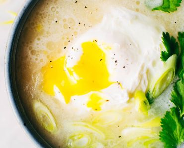 Fresh Herb & Egg Soup Recipe