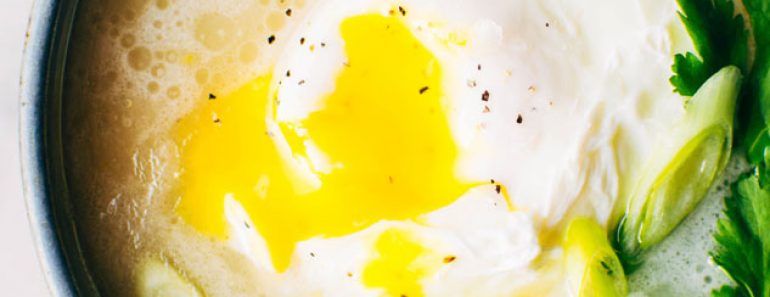 Fresh Herb & Egg Soup
