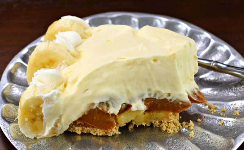 Dulce de Leche Banana Cream Pie.