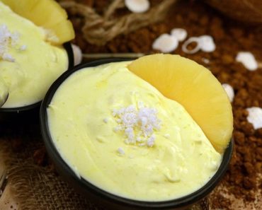 Refresh Yourself with Coconut Pineapple Mousse