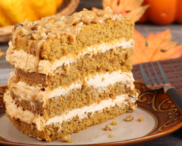 Easy and Moist Pumpkin Layer Cake