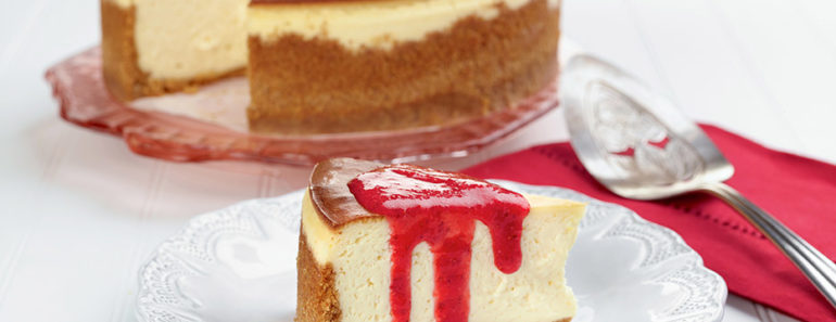 Ricotta Cheesecake with Strawberry Coulis Recipe