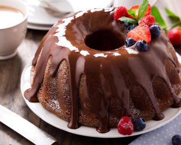 Deeply Chocolate Cake with Raspberry Flavor