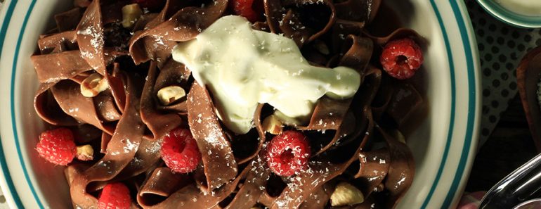 Italian Dark Chocolate Pasta