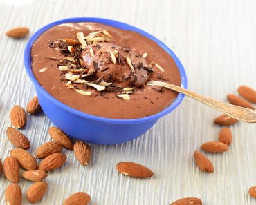 Dark Chocolate and Almond Mousse
