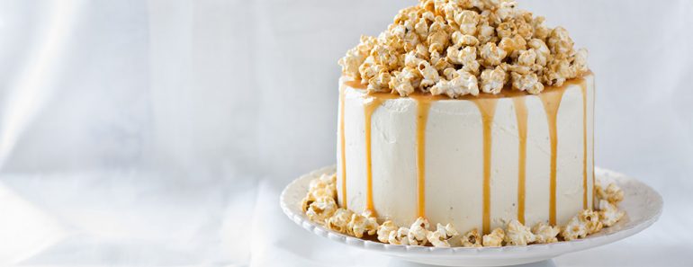 Moist Chocolate Popcorn Cake Recipe