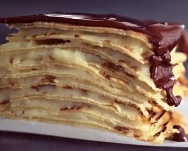 Perfect Chocolate Éclair Crepe Cake